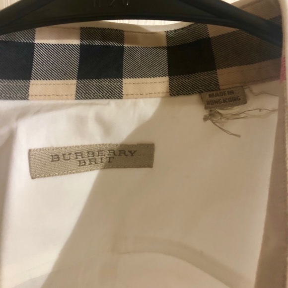 Burberry Authentic white casual shirts - Picture 4 of 5